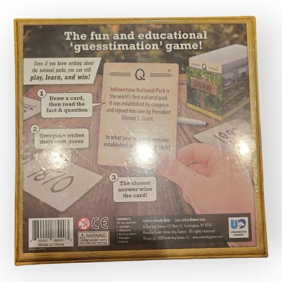 Trekking the National Parks Trivia Game New Sealed - Picture 5 of 11